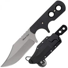 Cold Steel Mini Tac Bowie 8Cr13MoV Steel Long G-10 Styled Griv-Ex Handle 49HCF