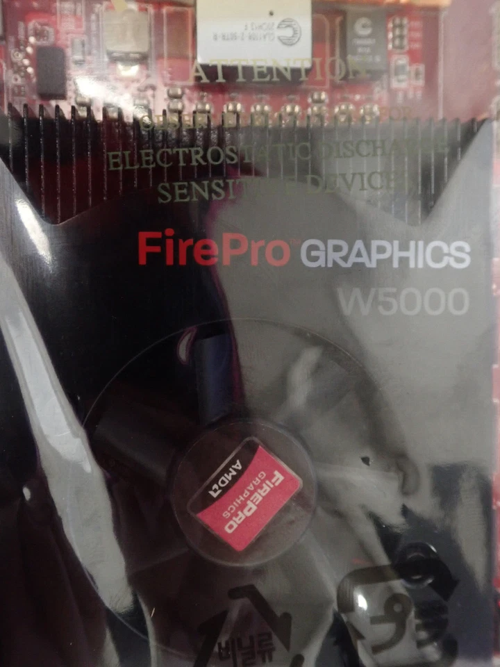 AMD FirePro Graphics W5000 2GB GDDR5 DVI Dual DisplayPort PCI-E Video Card - Image 2 of 4