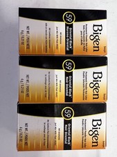 BL Bigen Powder Hair Color #59 Oriental Black 0.21oz X 3 Counts