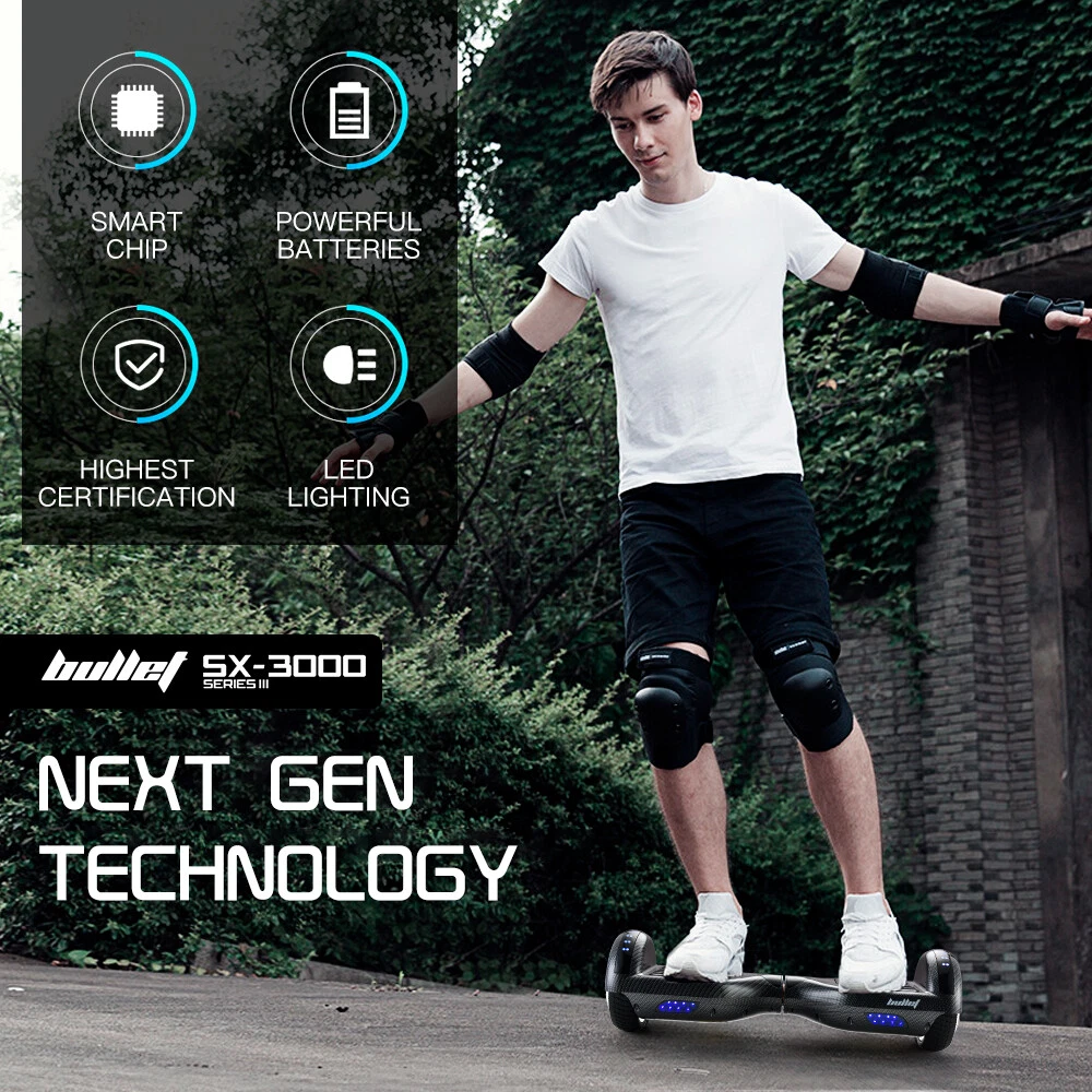 BULLET Gen III Hoverboard Scooter Self Balancing System 6.5