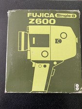 Fujica Single 8 Z600 Cine Movie Camera Untested In Original Case/box