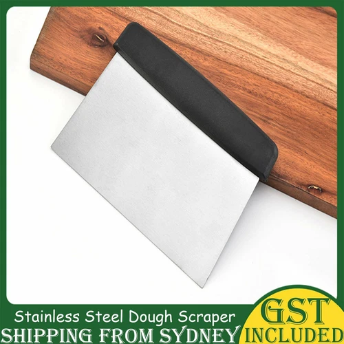Stainless Steel Dough Scraper Plastic Handle Cake Slicer Pastry Cutter Kitchen A