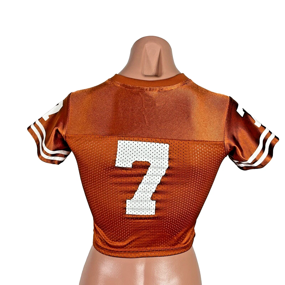 Vintage Nike Texas Longhorns Michael Huff # 7 Orange Football Jersey Toddler 3T - Image 2 of 4