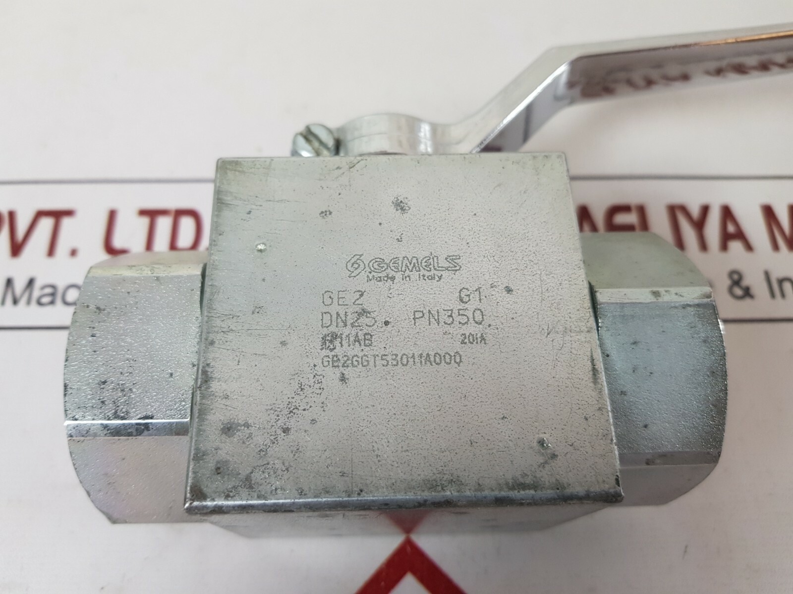 Gemels ge2ggt53011a000 hydraulic ball valve dn25. pn350 eBay