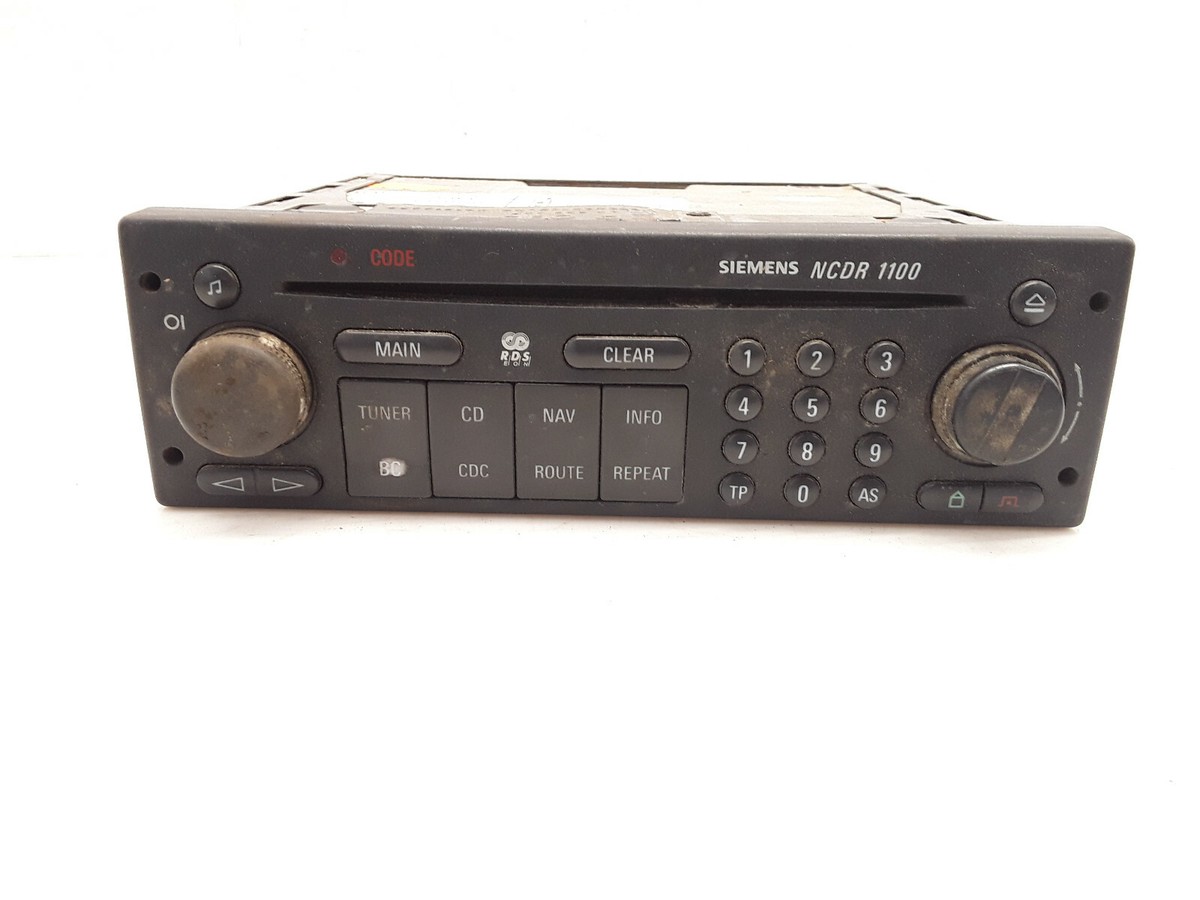 Opel Vectra B 1.8i 85kW 1996 Siemens CD Radio Player Unit