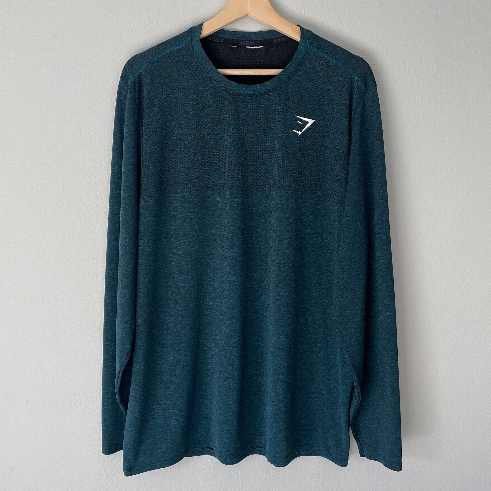 Gymshark Men's *XXL? Vital Seamless Long Sleeve T-Shirt Gym