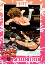 Marko Stunt Joey Janela Spring Break GCW Trading Card #2 AEW Wrestler