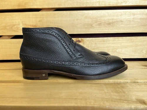 LOUIS VUITTON（LV） Louis Vuitton stivali in pelle uomo scarpe di lusso tg. UK 9.5 US 10.5 EU 43.5