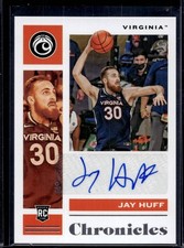 2021Chronicles Draft Picks Chronicles Rookie Signature Jay Huff CR-JHU Cavaliers