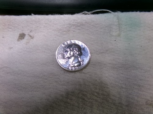 1962 P Proof Washington Quarter 90% Silver from Proof Set LIGHT HAZE #AF25