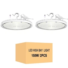 2X 150W LED High Bay Light Warehouse Industrial Lighting Commercial Shop Lights