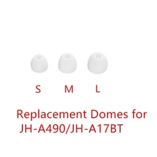 3 Pair Ear Domes For Jinghao A490 A17BT Hearing Aids Replacement