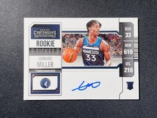 2023-24 Panini Contenders Variation Auto Leonard Miller RC Rookie #124 #1 XV44