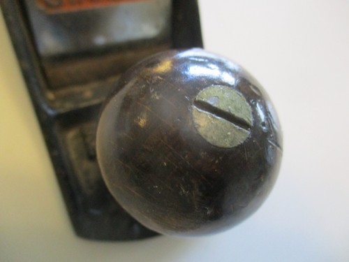 Vintage STANLEY BAILEY No 4 Wood Plane 9.5" Long Wooden handle & knob - Made UK - Foto 8 di 19