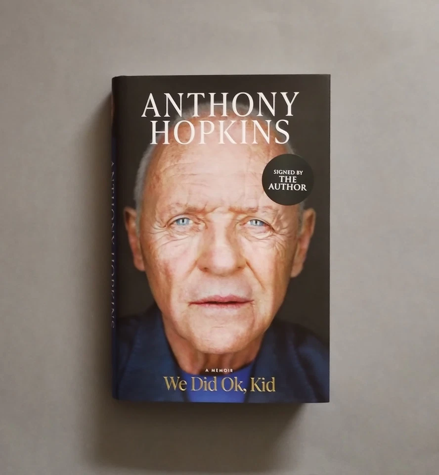 We Did Ok, Kid by Anthony Hopkins: SIGNED Hardback (1st/1st) with FLAWS - Image 3 of 4