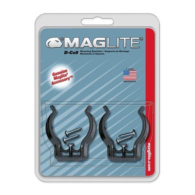 Maglite Asxd026 D-Cell Flashlight Universal Mounting Brackets