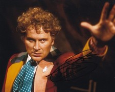 Colin Baker signed autograph 20x25cm Doctor Who in person autograph COA