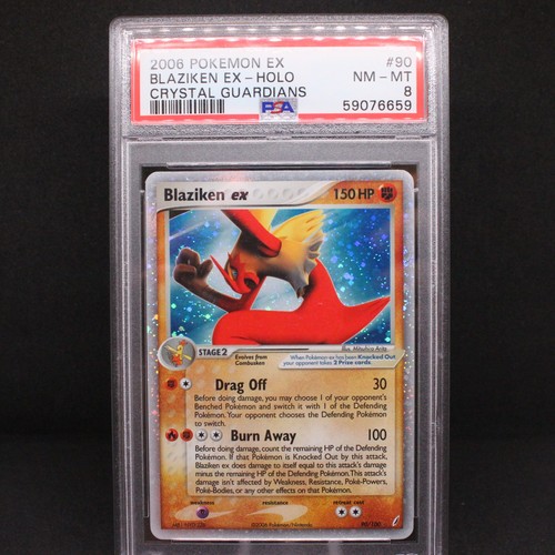 Blaziken ex graded PSA 8 for sale on eBay