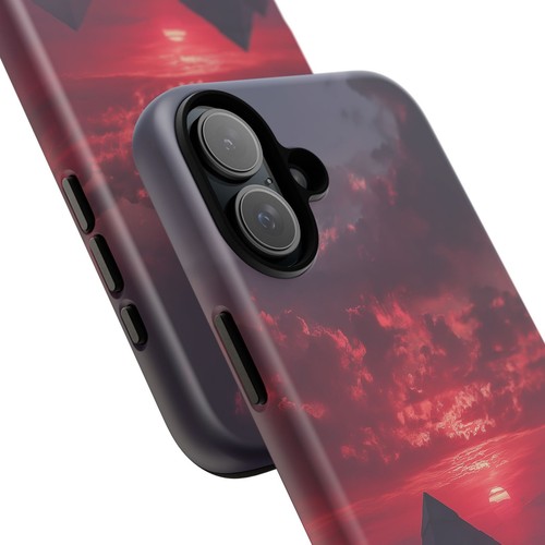 Egypt Pyramids Blood Red Sky Phone Case for iPhone, Samsung Galaxy, Pixel - 第 19/239 張圖片