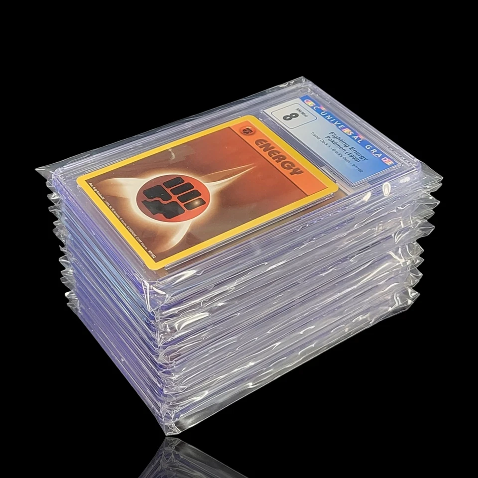 1999 Pokemon Card Fighting Energy 97/102 Trainer Deck A Brock's Deck CGC 8 NM/M - Image 4 of 4