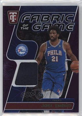 2024 Totally Certified Fabric of the Game Mirror Purple 83/99 Joel Embiid 05is