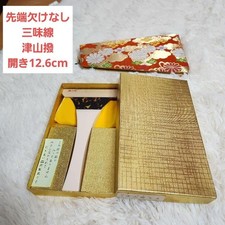 Good Condition, Shamisen Tsuyama Bachi, Natural Material, Jiuta,