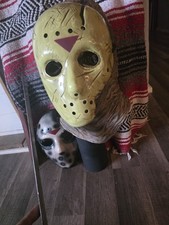 Rubies Friday The 13th Jason Vorhees 4-Piece Deluxe Mask Latex