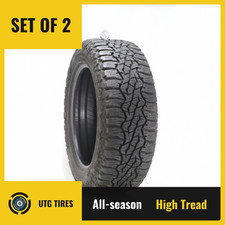 Set Of 2 Used 27555r20 Goodyear Wrangler Ultra Terrain At 113s - 1232