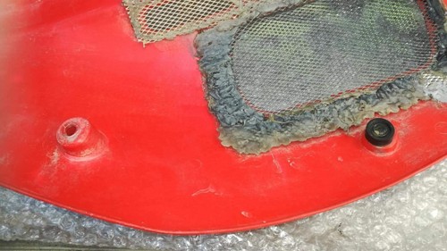 Honda XR-600R. Right Side Cover. - Picture 4 of 6