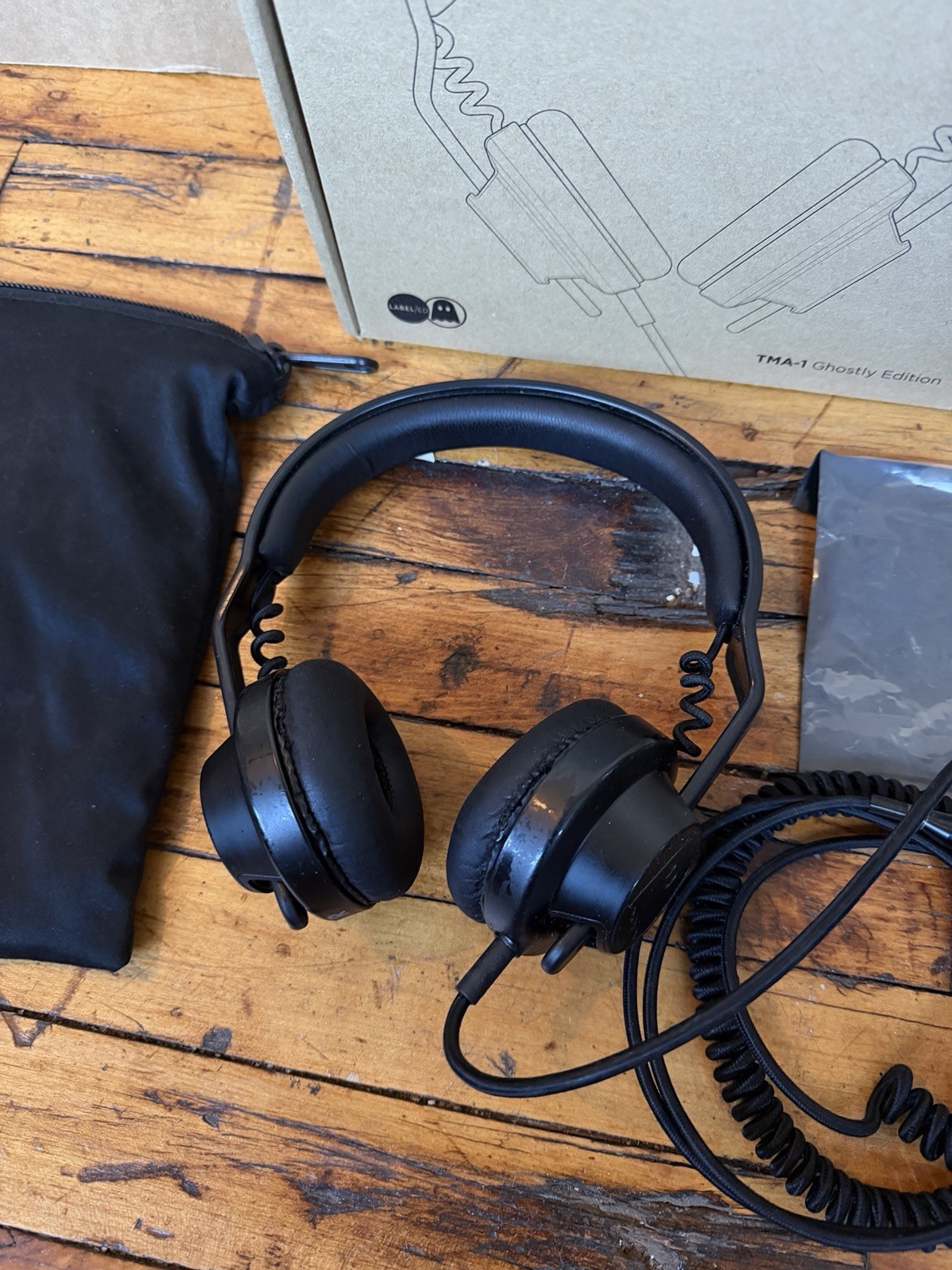 AIAIAI TMA-1 Headphones Ghostly International Edition with Box Tested Working