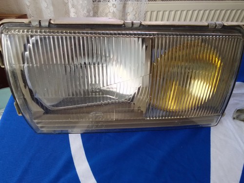 Mercedes Benz w123 Hella headlights Scheinwerfer Gelb - Picture 11 of 16