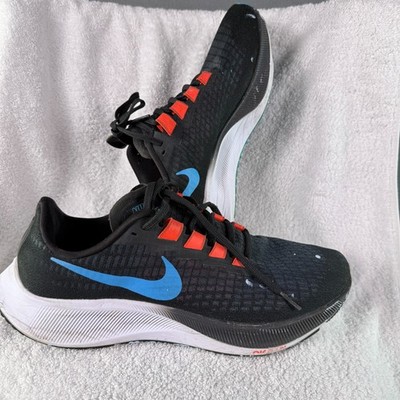 Nike Air Zoom Pegasus 37 Black/Blue Mens Shoes Size 12 BQ9646-011 Running