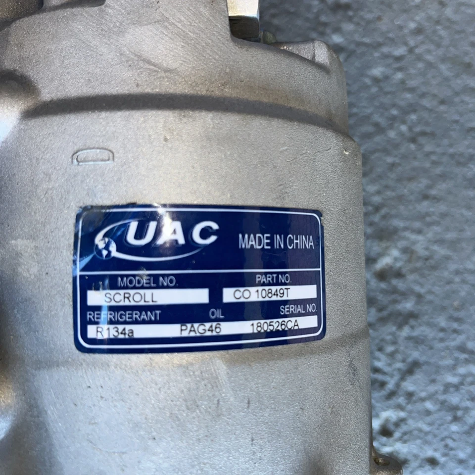 UAC-CO 10849T - COMPRESSOR - NEW COMPRESSOR - Image 3 of 4