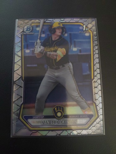 Daniel Dickinson [Reptilian Refractor] #BCP-50 2026 Bowman Chrome Prospect card