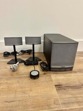 Bose Companion 5 Multimedia Speaker System in Graphine/Silver Color complete set