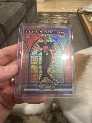 2022 Panini Stained Glass Mosaic DESMOND RIDDER RC SSP GM-22 Falcons Case Hit 