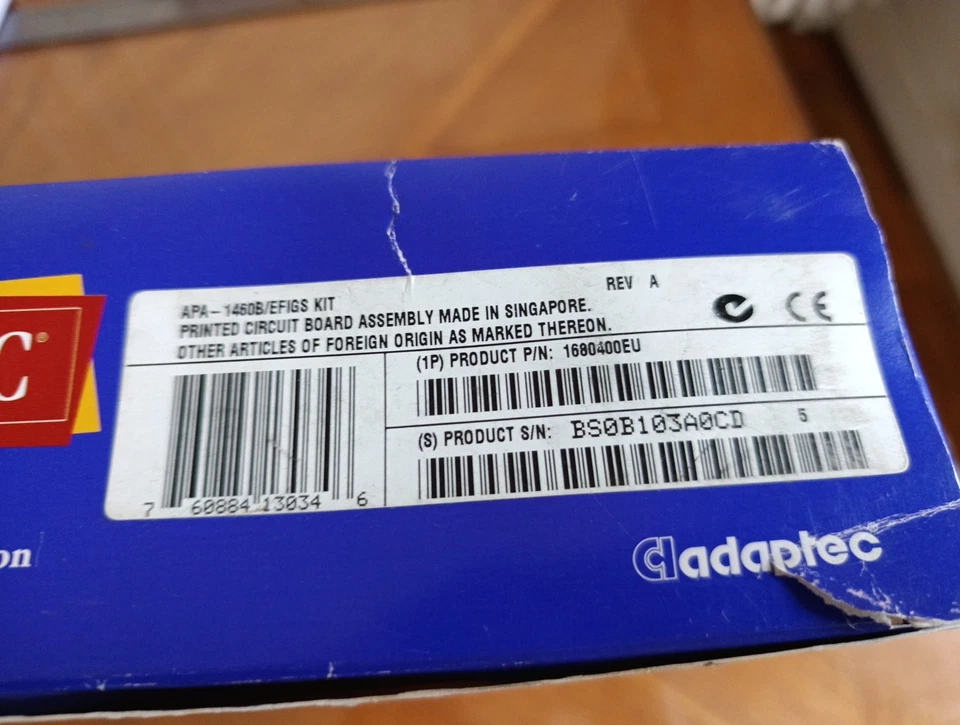 Adaptec SlimSCSI 1460 PCMCIA SCSI in Box - Très Rare - Bild 3 von 4