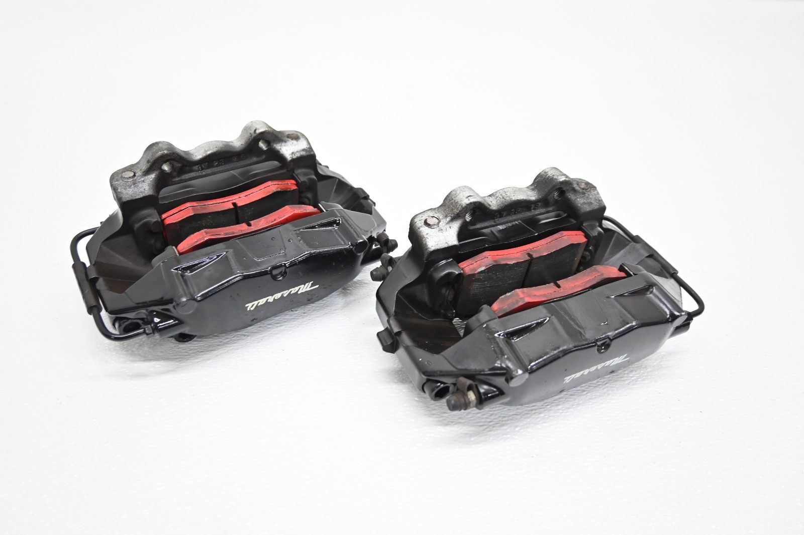 ⭐ 03-12 Maserati Quattroporte Rear Brembo Brake Caliper Carrier Set Black Oem