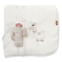 Fehn Peru Kuscheldecke Lama