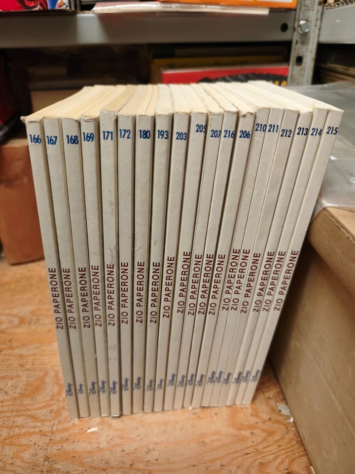 ZIO PAPERONE MONDADORI ORIGINALI DA 1 A 216 + SPECIALI SCEGLI IL NUMERO - Immagine 4 di 4