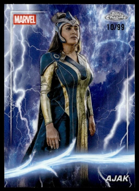 2025 Topps Chrome Marvel Thor Refractor Ajak /99 #119 C70