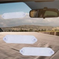 2 PCS Windshield Suction Cup Mount Adhesives for EZ Pass/Transponder Holder, ...