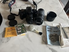 Canon EOS Rebel G Film SLR Camera W/ 35-80 Lens, Camera Bag  Extra's