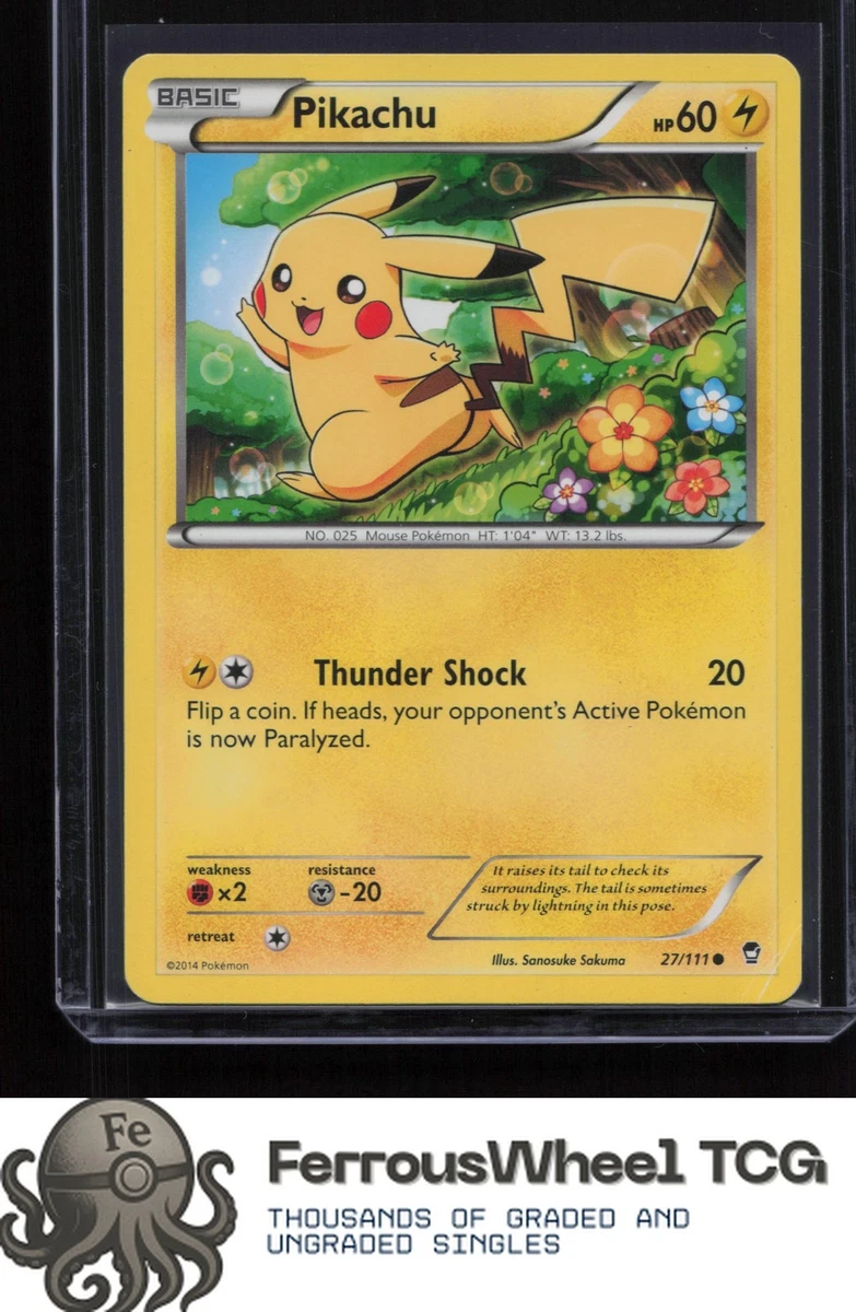 Pikachu XY-Furious Fists Pokémon TCG Individual Collectible Card