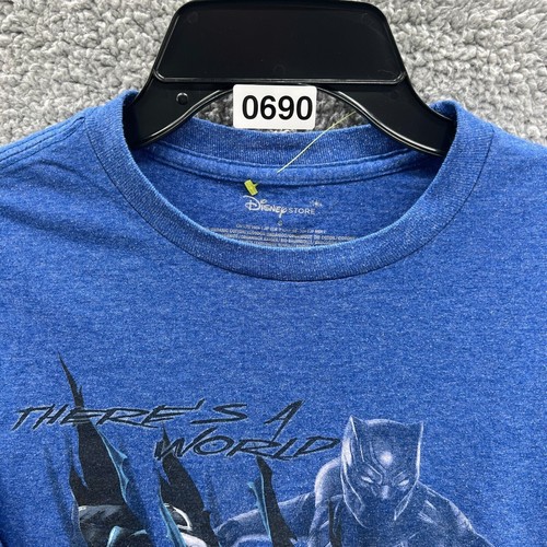 T-shirt Marvel Black Panther Disney Beyond Avenger uomo piccola grafica blu S - Foto 13 di 13