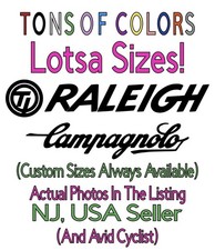 VTG Cycling TI Raleigh Die Cut Vinyl Decal Cy...