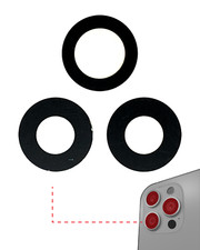 Replacement Back Camera Lens Glass Only With Adhesive For iPhone 11 Pro/Pro Max