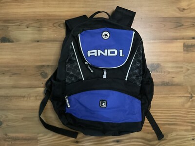AND1 Backpack, 2 Outside Pockets-1 for Headphones Access-Water Bottle Holders
