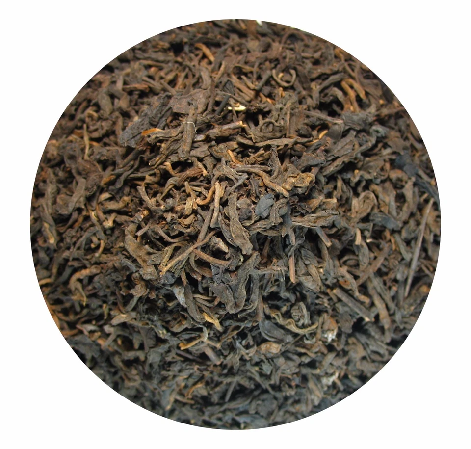 Chá envelhecido Puerh Pu Erh folha solta chá perda de peso chá colesterol baixo 1/4LB - Imagem 3 de 4