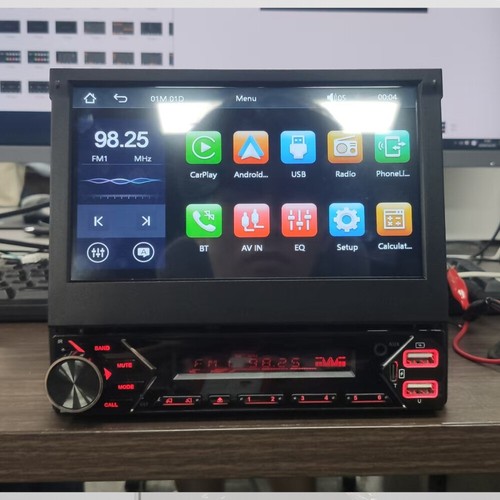 Single 1DIN 7'' DAB+ Autoradio Flip up Touchscreen BLUETOOTH USB MP5 Player FM - Bild 5 von 24
